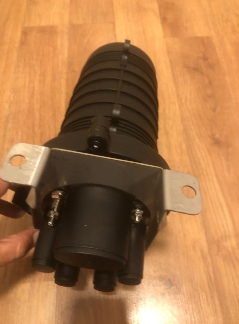 Mufa de 48 hilos datatronix (2 bandejas de fusion de 24 hilos)